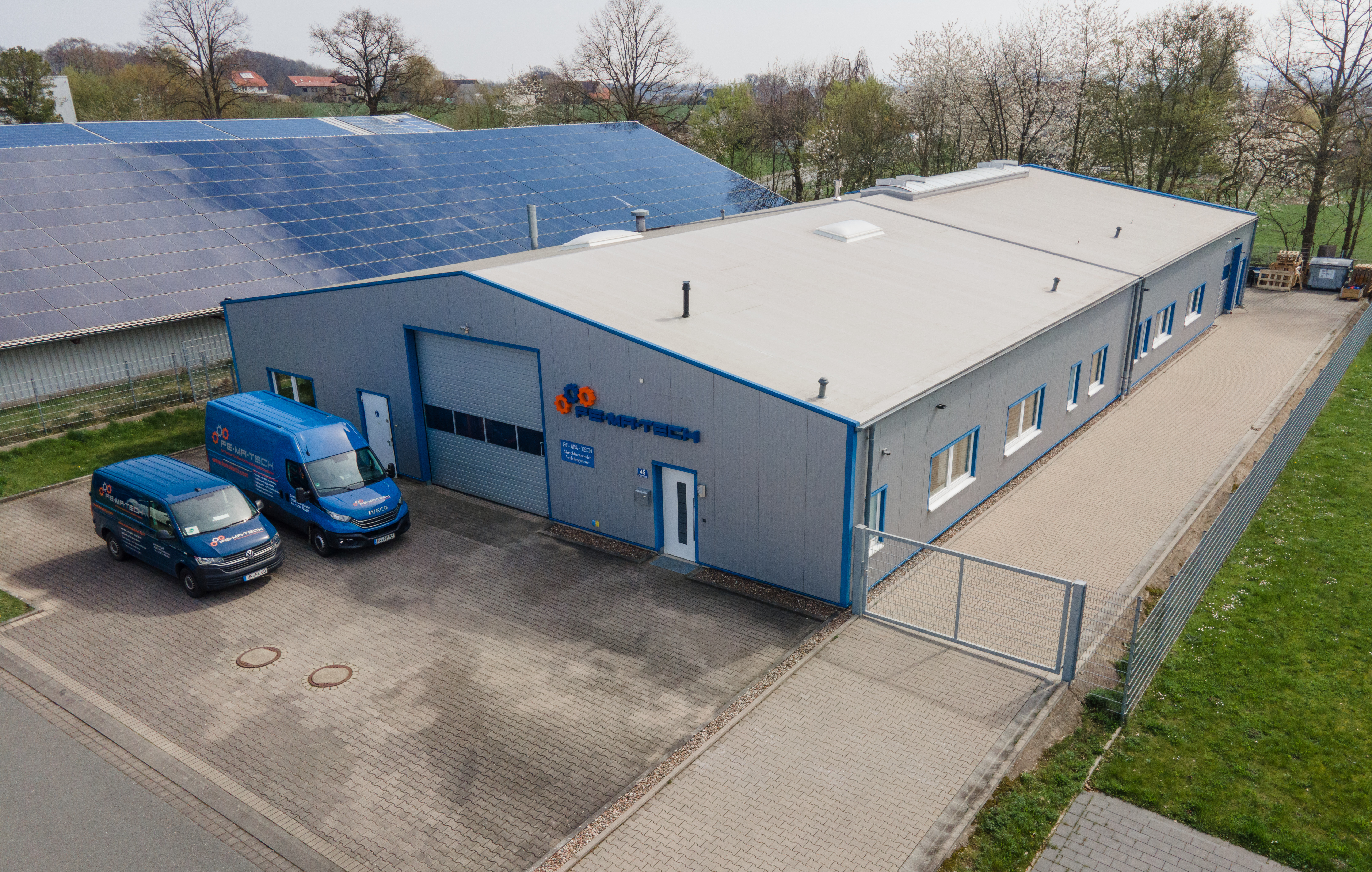FE-MA-TECH Standort FEMATECH Building Location in Roedinghausen