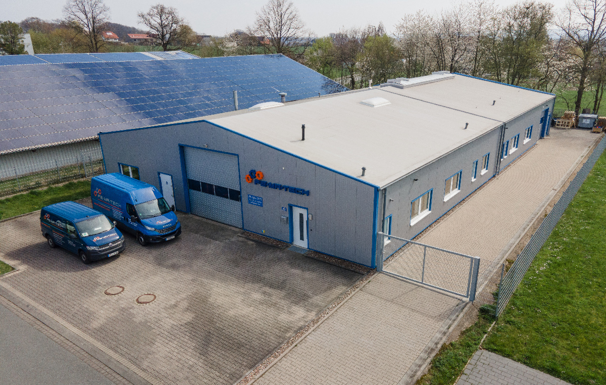 FE-MA-TECH Standort FEMATECH Gebäude Standort in Rödinghausen