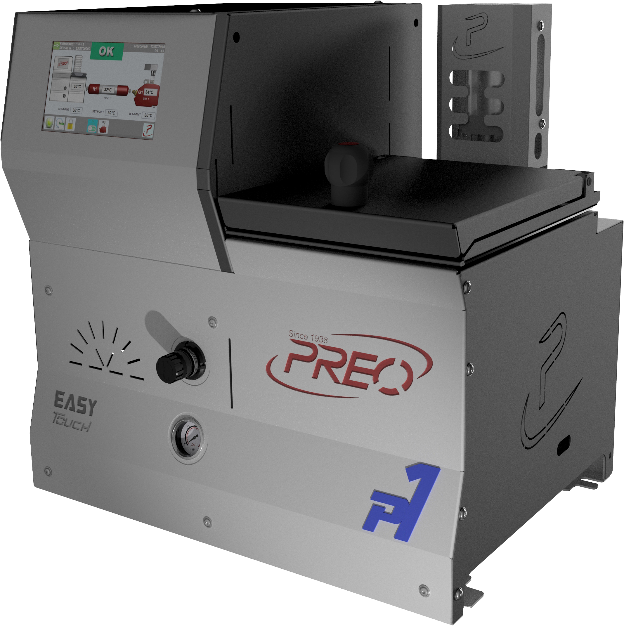 P-Series -> with pneumatic pump P-Series -> with pneumatic pump