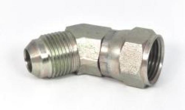 Fitting 45° female and male thread 9/16" - 9/16"