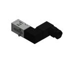 Solenoid valve 5/2 way/24V/DC/1.8 W with plug