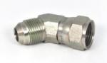 Fitting 45° female and male thread 9/16" - 9/16"